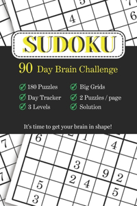 Sudoku 90-Day Brain Challenge