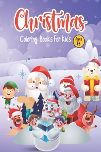 Christmas Coloring Books for kids ages 4-8