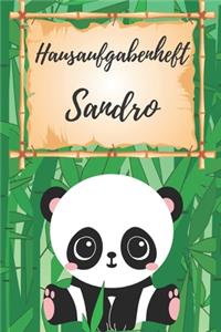 Hausaufgabenheft Sandro