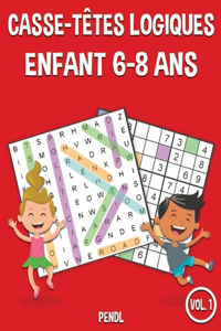 Casse-têtes logiques Enfant 6-8 ans