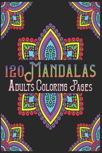 120 Mandalas Adults Coloring Pages