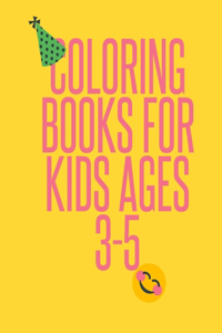 coloring books for kids ages 3-5