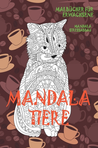 Malbücher für Erwachsene - Mandala Stressabbau - Mandala Tiere