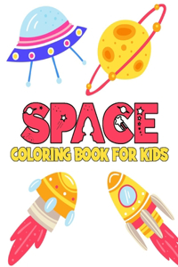 Space Coloring Book For Kids