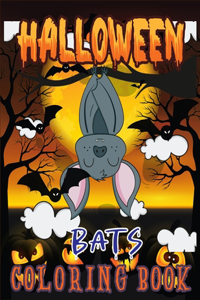 Halloween Bats Coloring Book