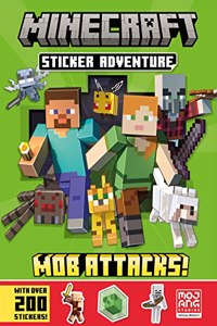 Minecraft Sticker Adventure: Mob Attacks!