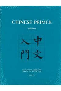 Chinese Primer Vols 1 - 3 Pinyin Version Lessons, Character Workbook, Notes & Exercises