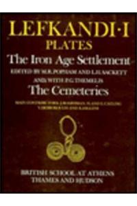 Lefkandi I: The Iron Age (Plates) Lefkandi I: (Plates)