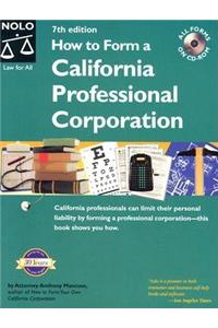 How to Form a California Professional Corporation 