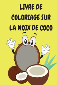 Livre de coloriage sur la noix de coco