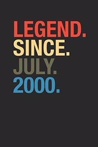 Legend July 2000