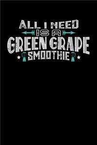 All I Need Is A Green Grape Smoothie