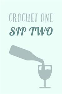 Crochet One Sip Two