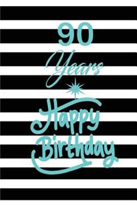 90 years happy birthday