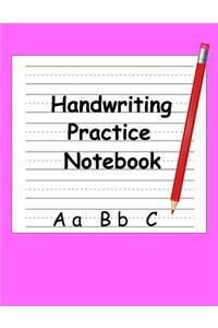 Handwriting Practice Notebook