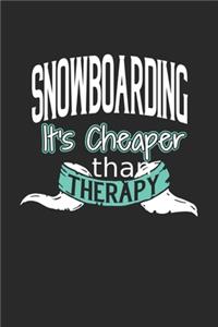 Snowboarding It's Cheaper Than Therapy