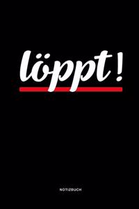 Löppt! Notizbuch