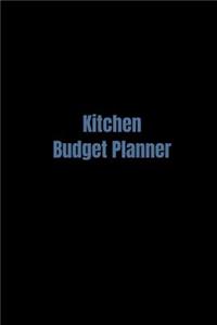 Kitchen Budget Planner