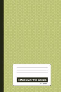 Hexagon Graph Paper Notebook - 0.2 Hexes