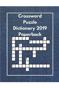 Crossword Puzzle Dictionary 2019 Paperback