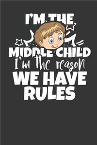 I'm the Middle Child I'm the Reason we have Rules