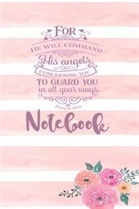 For He Will Command His Angels Concerning You To Guard You In All Your Ways Psalm 91