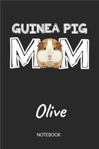 Guinea Pig Mom - Olive - Notebook