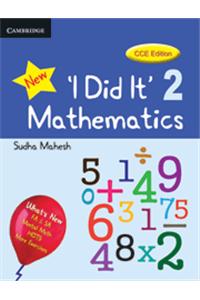 I Did It Mathematics Students Book, Level 2 , CCE Edition