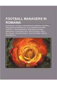 Football Managers in Romania