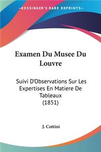 Examen Du Musee Du Louvre