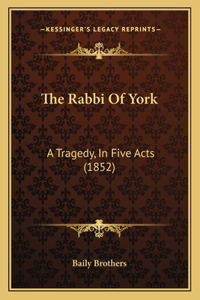 Rabbi Of York