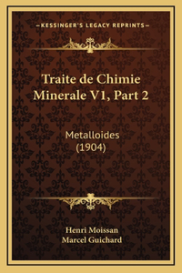 Traite de Chimie Minerale V1, Part 2