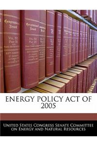 Energy Policy Act Of 2005