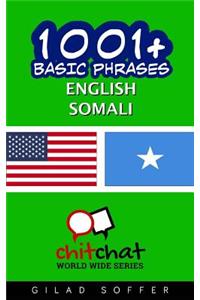 1001+ Basic Phrases English - Somali