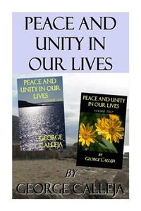Peace and unity in our lives