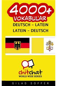 4000+ Deutsch - Latein Latein - Deutsch Vokabular