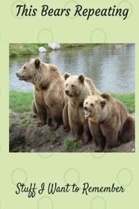 This Bears Repeating Keepsake Journal