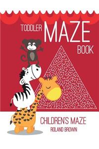 Toddler maze book