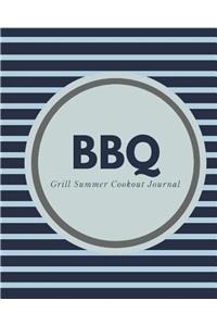 BBQ Grill Summer Cookout Journal