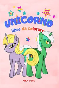 Unicorno Libro Da Colorare