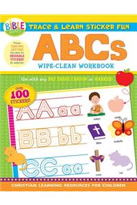 Trace and Learn Sticker Fun: ABCs: Wipe-Clean Workbook