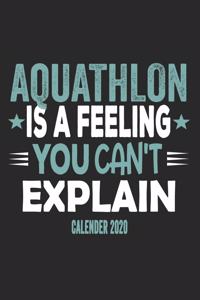 Aquathlon Is A Feeling You Cant't Explain Calender 2020