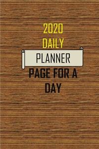 daily calendar 2020 page a day