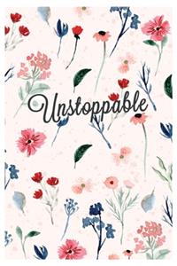 Unstoppable Food Fitness Journal