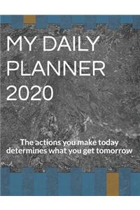 My Daily Planner 2020