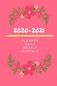 2020-2021 Planner Daily Weekly Monthly