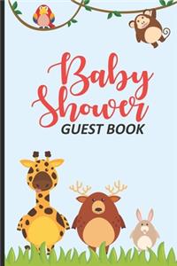 Baby Shower Guest Book: Baby Shower Guest Book, Bundle Of Joy Baby Journal For Expecting Parents, Well-Wishes, Advice, & Baby Predictions Notebook, Welcoming New Baby