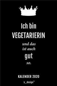 Kalender 2020 für Vegetarier / Vegetarierin