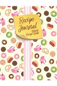 Blank Recipe Book