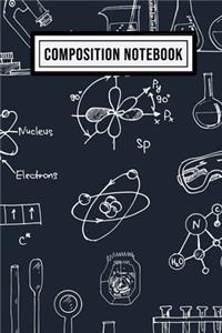 Science Unruled Composition Notebook
